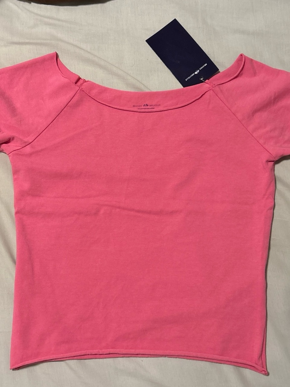 Brandy Melville Fuchsia Bonnie Top